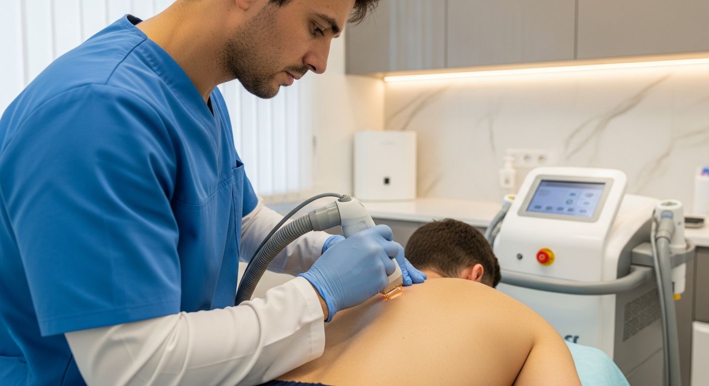 Comment se déroule l'épilation au laser chez les hommes ?